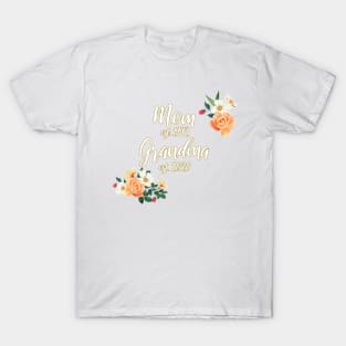 Mom to Grandma est. 1992 est. 2020 T-Shirt